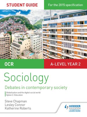 cover image of OCR Sociology Student Guide 4 Debates